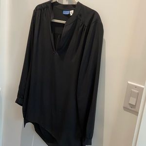 100% silk Acrobat shirt sz L black